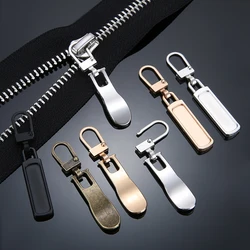 Detachable Zipper Puller Universal Replacement Tab Zippers Head Sliders Repair Kit for Suitcases Bags Clothing DIY Sewing Craft