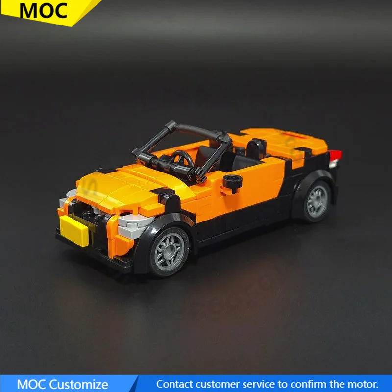 

300 PCS Speed Hypercar Copen XPLAY MOC Customize Modular Building Block Technology Educational Popular DIY Birthday Toy Gift