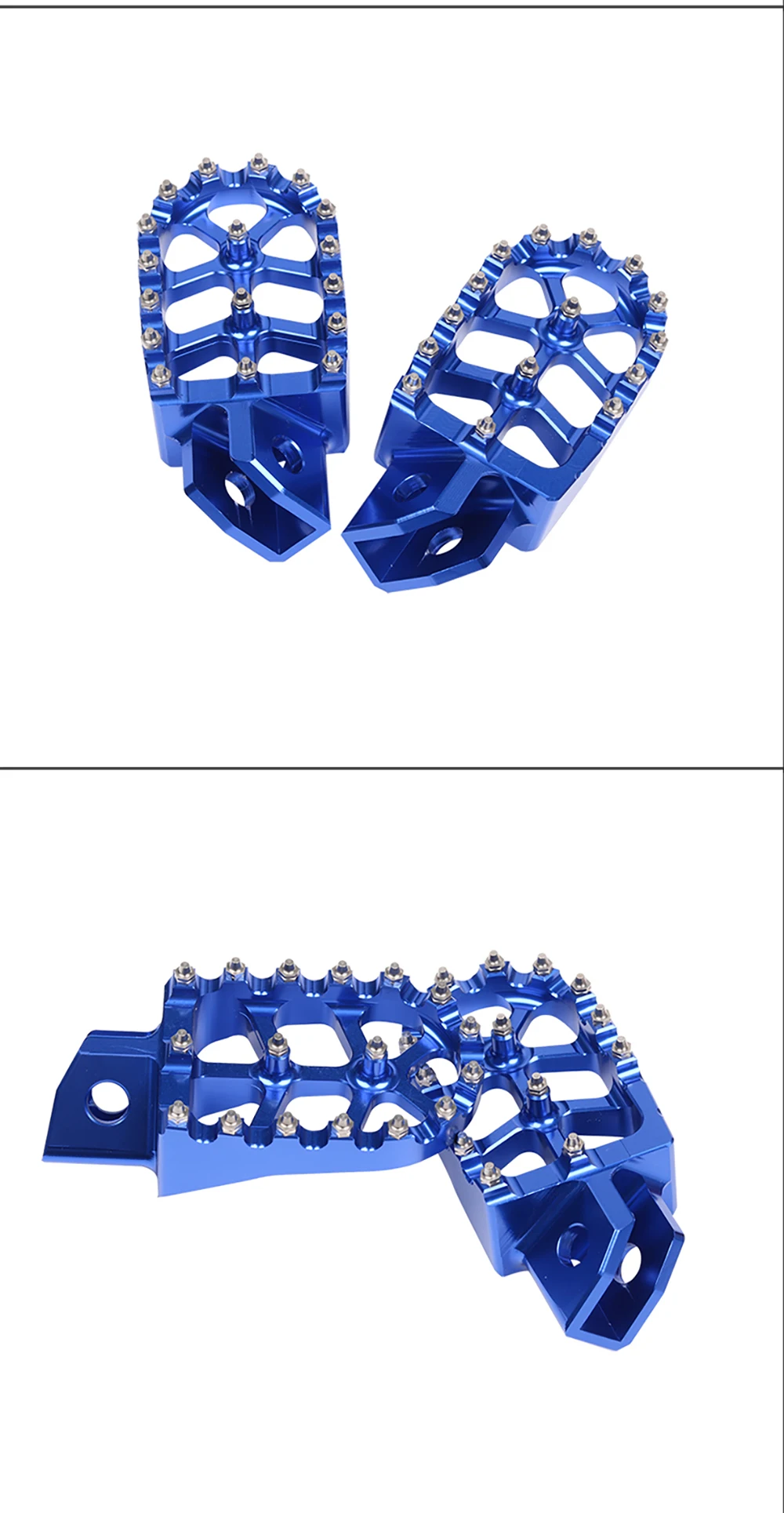 Dirt Bike Motorrad Fußrasten Fußstützen Pedale für Yamaha TTR90 TTR110 TTR125 TTR250 TTR 90 110 125 250 Zubehör – Detail 20
