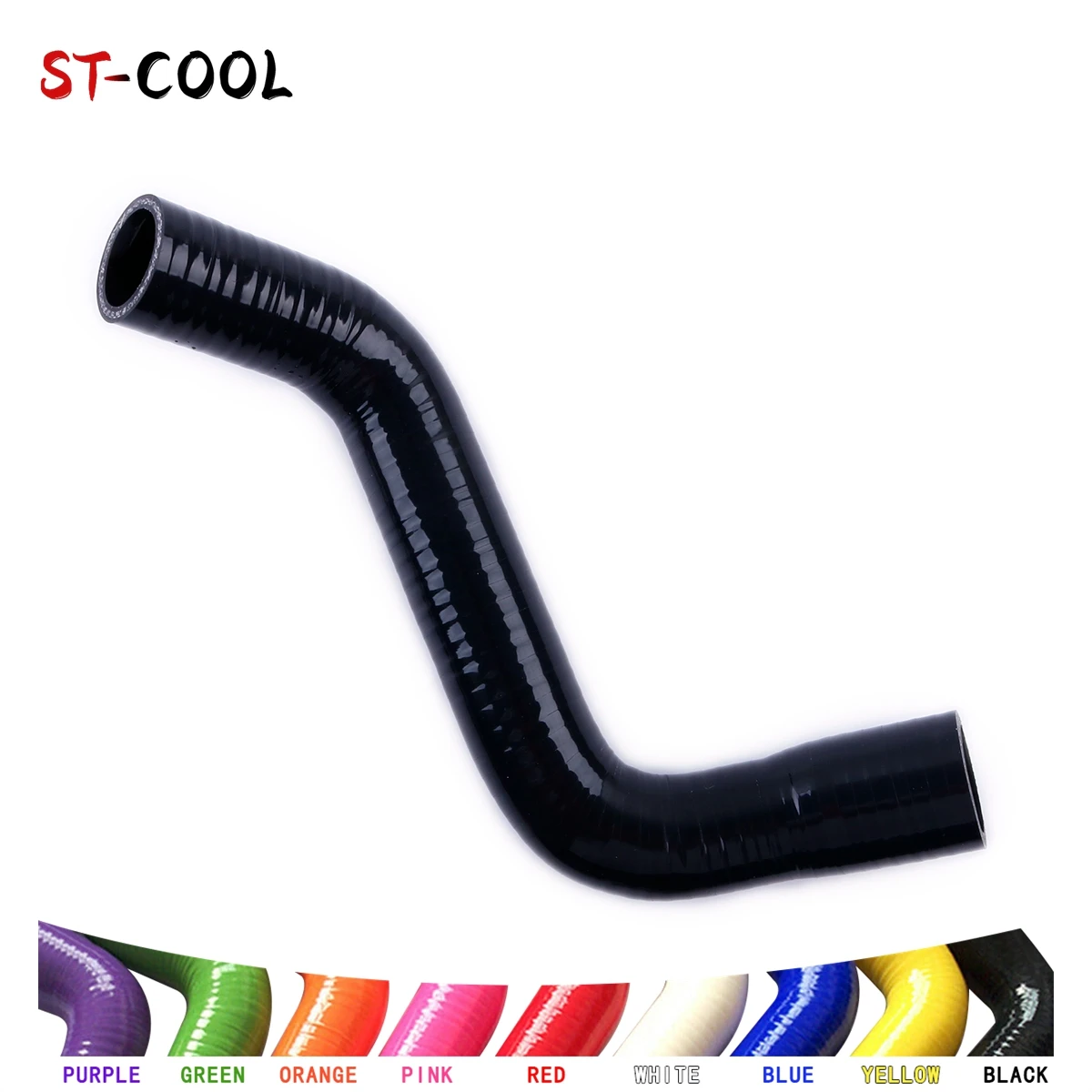 For Abarth Grande Punto EVO / Alfa Romeo Mito QV Water Hoses Kit Silicone Tubes Piping 6Pcs 10 Colors