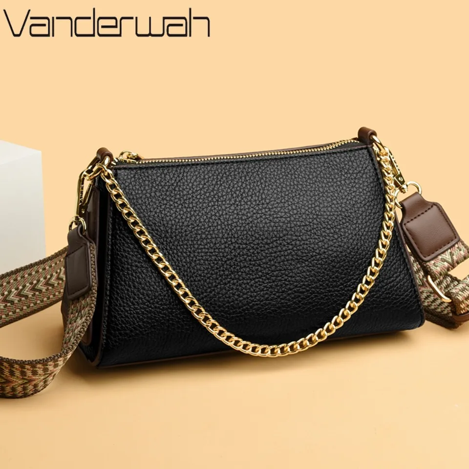 Vintage Shoulder Crossbody Bags for Women Luxury Designer PU Leather Underarm Bag Small Handbags 2 Straps Commute Messenger Sac