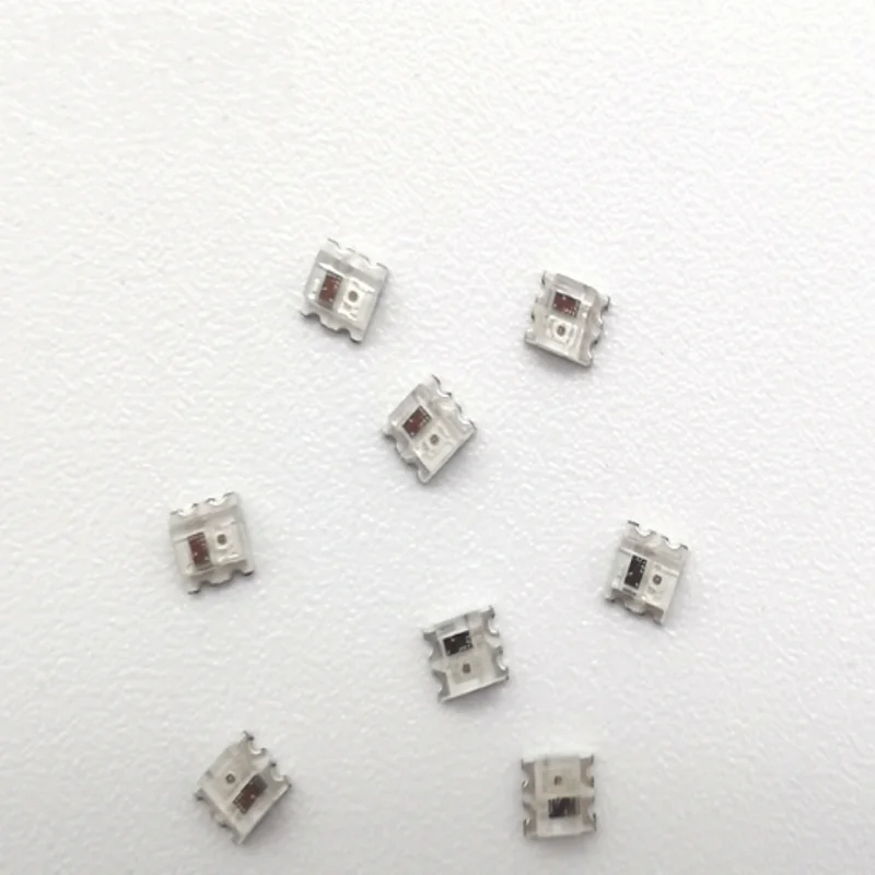 100PCS WS2812C 2020 RGB Phantom Control LED Bead 5V Built in IC LED Bead Programmable 5MA