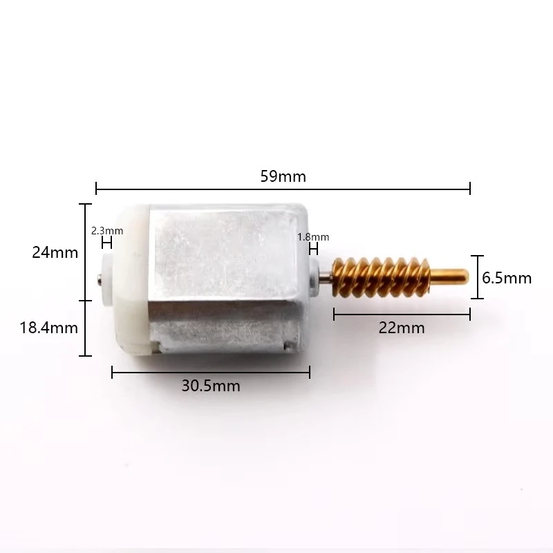 Car Door Lock Actuator motor and Gears FC-280SC for Nissan Navara D40 NP300 D23 Qashqai J11 MK2 Renault Alaskan car accessories view 2