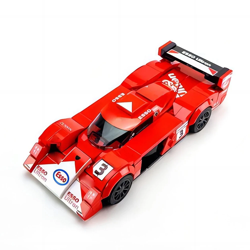 

MOC Racing Series 1999 Le Mans 24 Hours Endurance Race Speed ​​Model Sports Car Building Block Assembly Children's Toy Gift