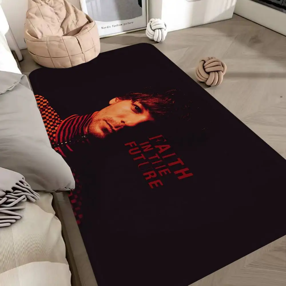 Alfombra de cocina musical Singer L-Louis T-Tomlinson, felpudo de estilo nórdico para dormitorio, sala de estar, hogar, balcón, felpudo antideslizante