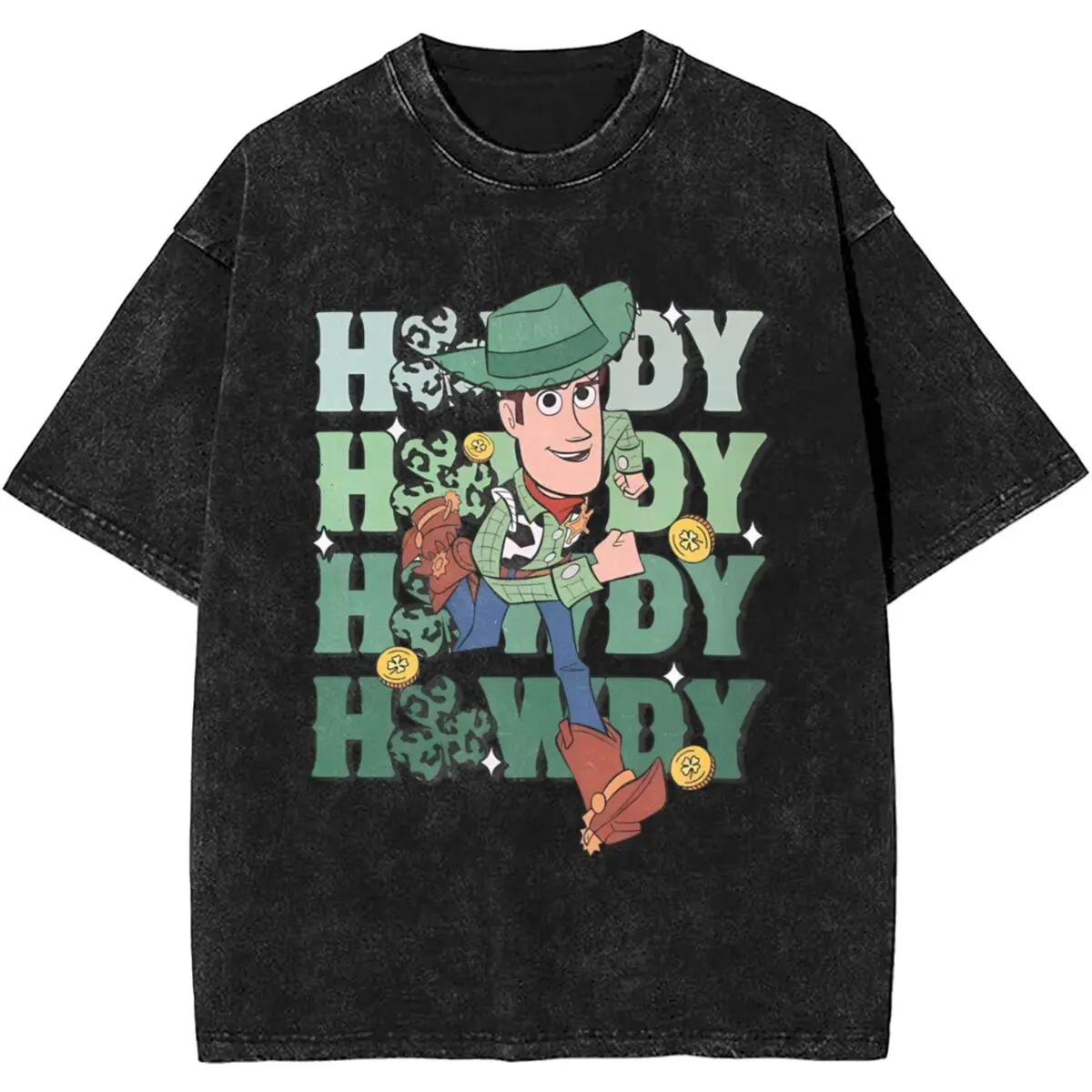 

Toy Story Woody Buzz T Shirts Man Summer Women's Washed Basic Short-Sleeved Tee O-Neck Harajuku Oversized Casual Tee Shirt Tops