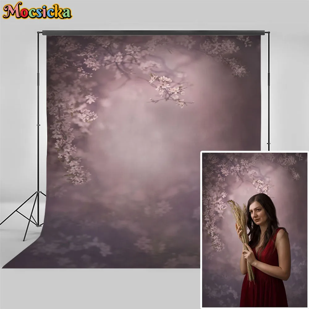 Hand Drawn Art Photography Backdrops Props Newborn Baby Abstract Shading Portrait Vintage Photo Studio Background Props Banner