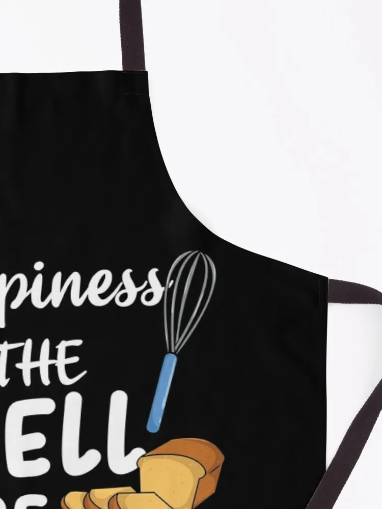 Happiness is the Smell of Freshly Baked Bread | Bread Baker Apron kitchen apron ladies apron ladies kitchen supplies