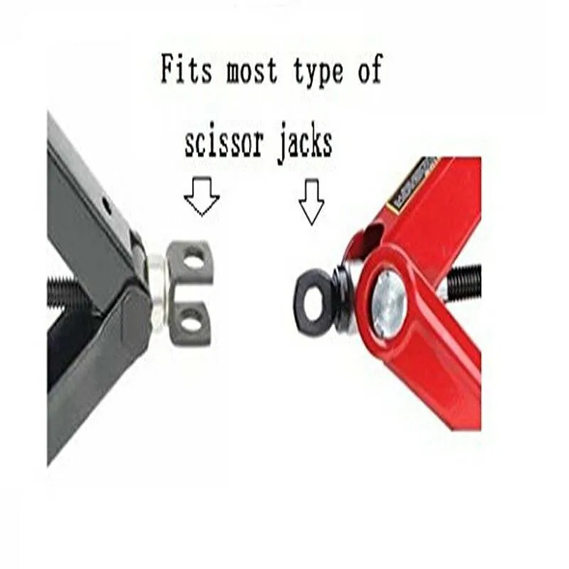 Scissor Jack Adaptor Drive- Car Repairing 1/2-Inch for Use with 1/2-Inch Drive- Impact Drills Ratchet Standard Drive- 40GF