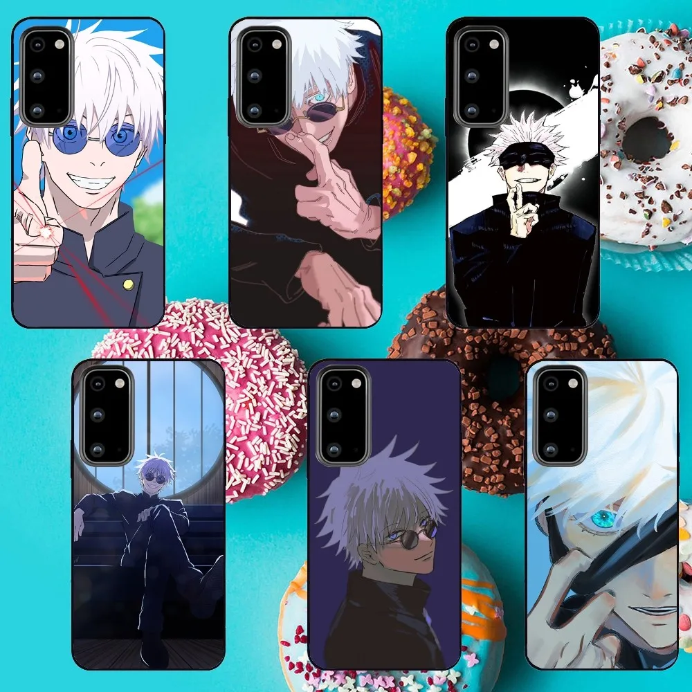 bilibili Anime Jujutsu Kaisen Satoru Gojo Phone Case For Samsung Galaxy A52 A53 A72 A71 A73 A80 A91 S Shell