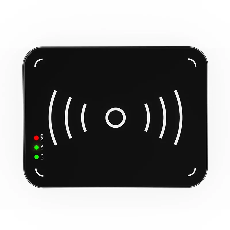 FCC access control card readers  USB desktop UHF RFID reader/writer for fast  UHF tags/labels/cards reading and writing