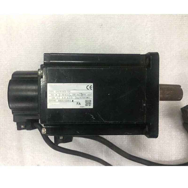 

Working GYS401DC2-T2C AC Servo Motor Spot