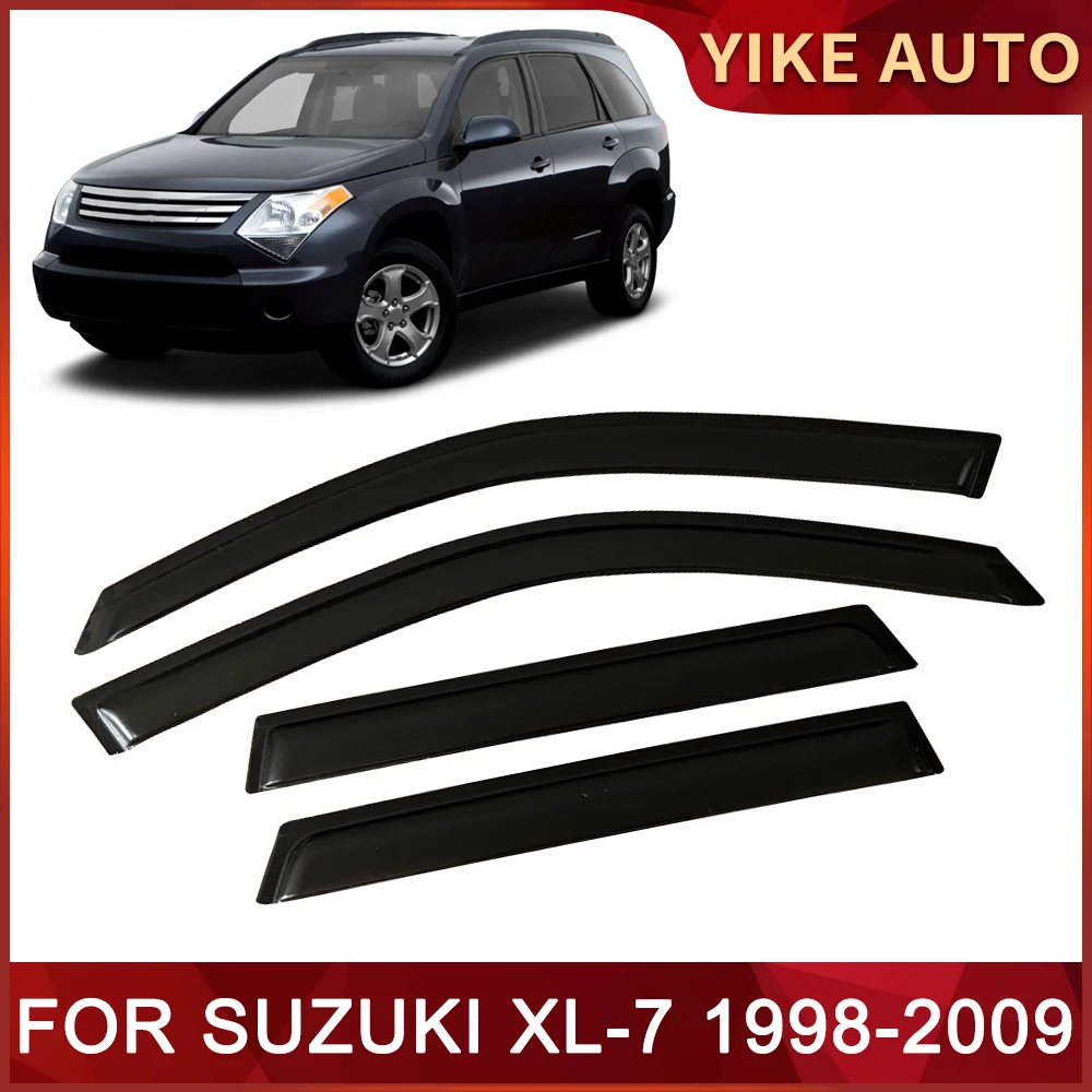 

Оконный козырек для SUZUKI XL-7 1998-2009, дверной козырек с защитой от ветра, солнца, дождя, боковые окна, ветровые дефлекторы, автозапчасти