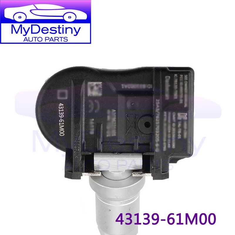 433MHZ TPMS Tire Pressure Monitor Sensor for Suzuki Vitara SX4 S-Cross Jimmy Ignis Kizashi Swift Baleno 4313061M00 43130-61M00