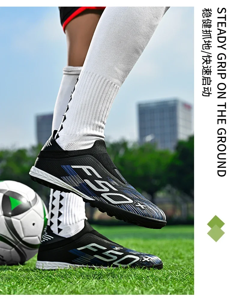 Neue ultraleichte Fußballschuhe für Herren, hochwertige, stark nachgefragte, professionelle Unisex-Fußballschuhe für Damen, TF/FG-Fußballstiefel, Futsal-Sneaker – Detail 25