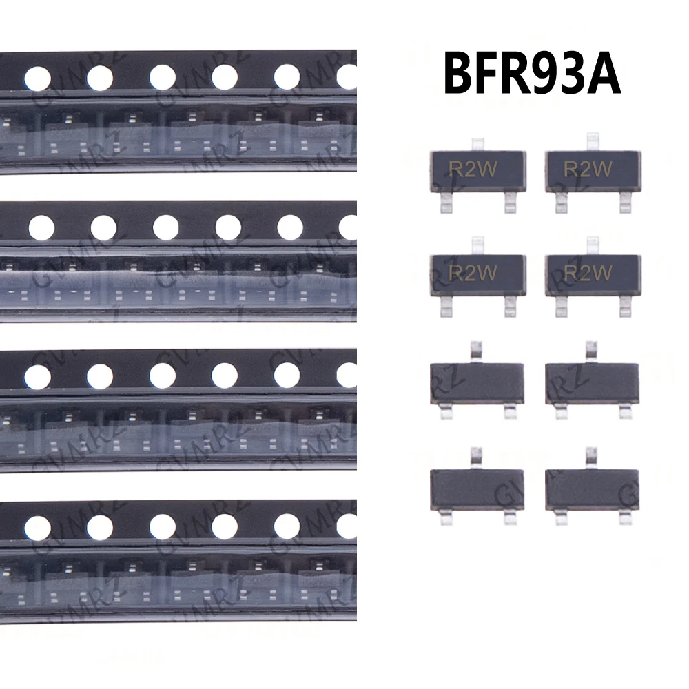 10/20PCS R2W BFR93A SOT23 BFR93  Bipolar Small Signal Transistor R2W