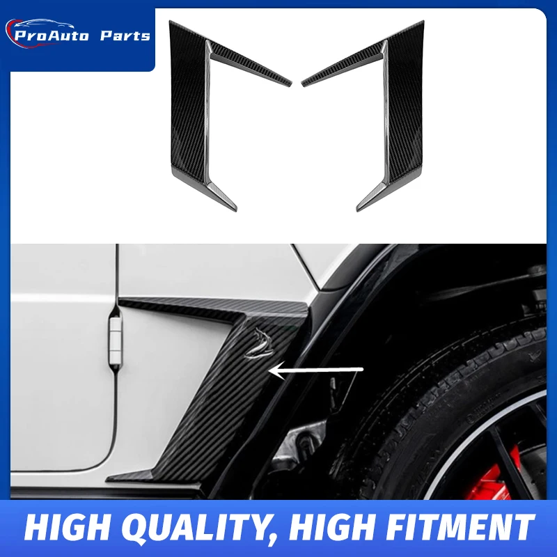 

Вентиляционные отверстия крыла из сухого углеродного волокна Topcar для G-Class W464 G63 G500 G350D Накладки крыльев из сухого углерода Topcar W464 Внешние карбоновые детали