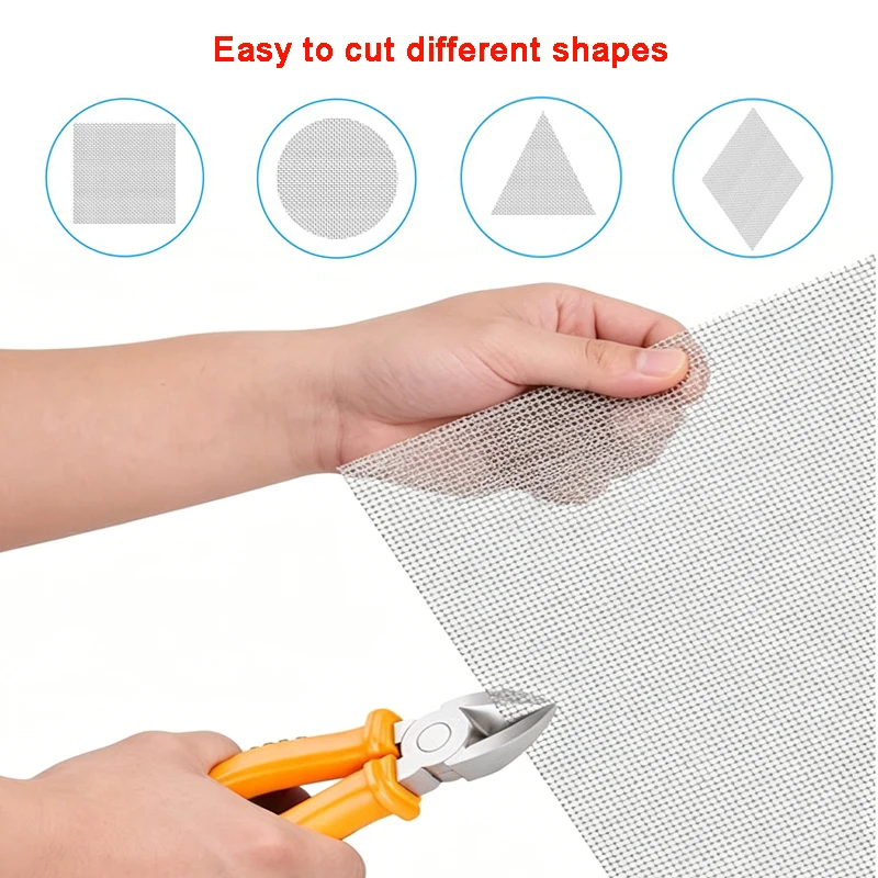 50x100cm Food Grade 304 Stainless Steel Metal Filter Mesh,10-400 Mesh Home Kitchen Water Oil Bean Powder Filtration Screen