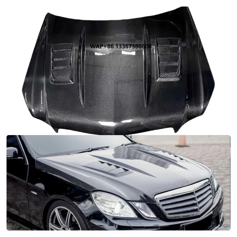 

W212 with Vent Carbon Fiber Hood W212 2010-2013