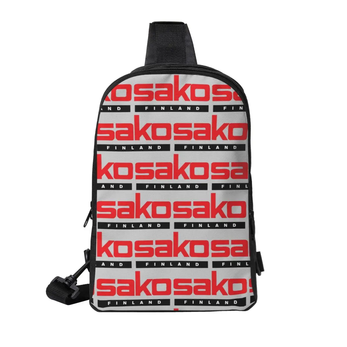 

Sako Arms Chest Bag Men Sling Crossbody Backpack Chest Bag Travel Hiking Daypack Shoulder Bag