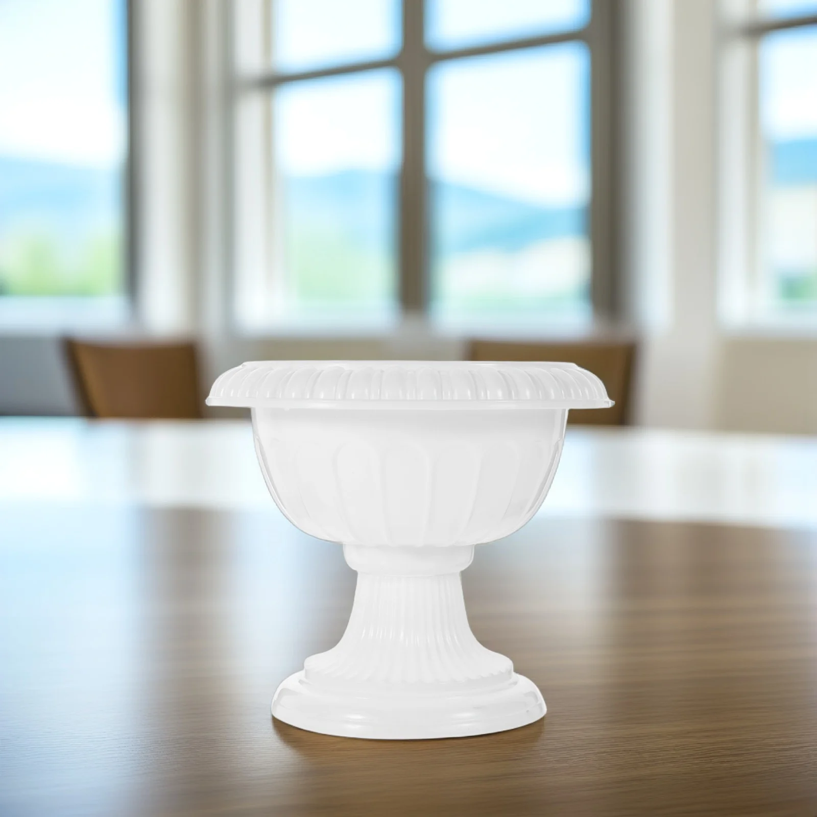 Macetas pequeñas de estilo romano, maceteros suculentos, contenedor decorativo Vintage para decoración del porche, fiesta de boda, hogar, 4 Uds.