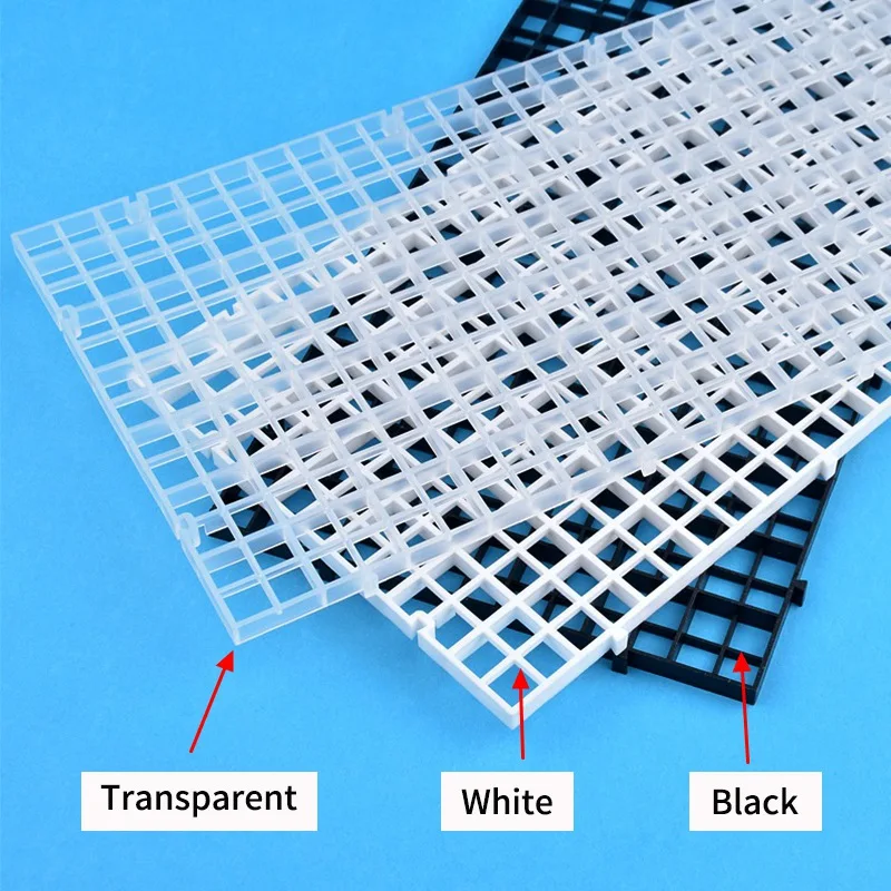 Fish Tank Isolation Plate Upper Cover Net Bottom Filter Grid Bracket Filter Plate Divider Plate Aquarium Cover Plate Accessories