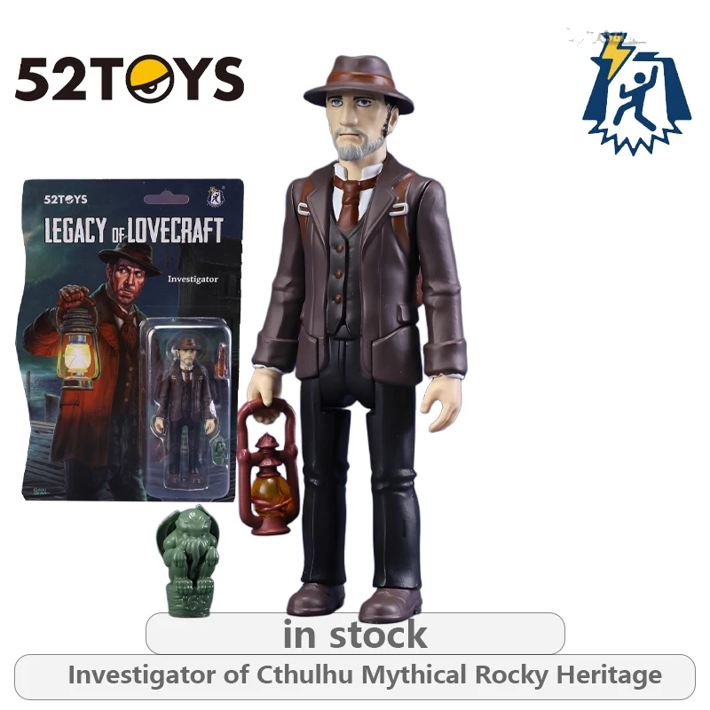 52TOYS Lightning Dance Cthulhu Mythology Roche Heritage Color Edition Shadow Twin Suit of Insmouth  Action Figure Model Toys