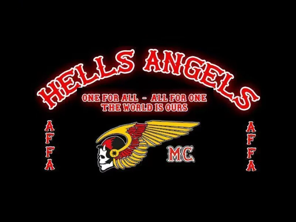 Wall Sign Hells Angels never back down Hyraw decoración bar wall decor Metal vintage home decor poster Tin Economics 1