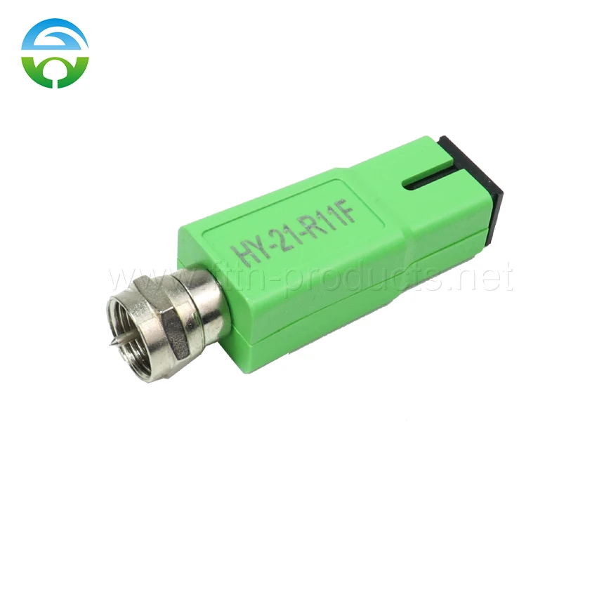 Receptor pasivo CATV Node Mini FTTH, convertidor de fibra óptica, un puerto RF, R11, 10 piezas