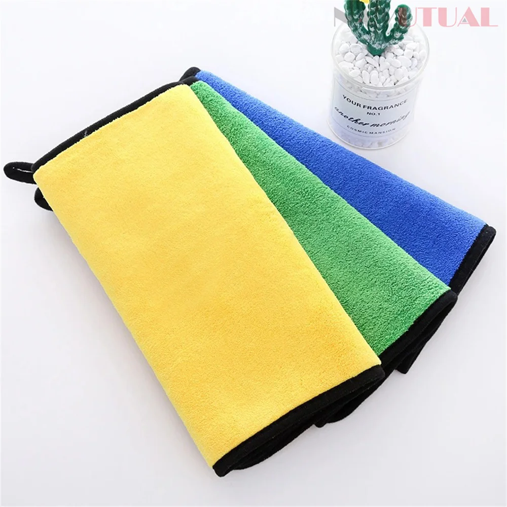 Coral velvet Car Wash Towel Car Care Polishing Wash Towels Extra Soft 30*30CM Super Absorbent Auto Care Cloth Cleaning Cloth