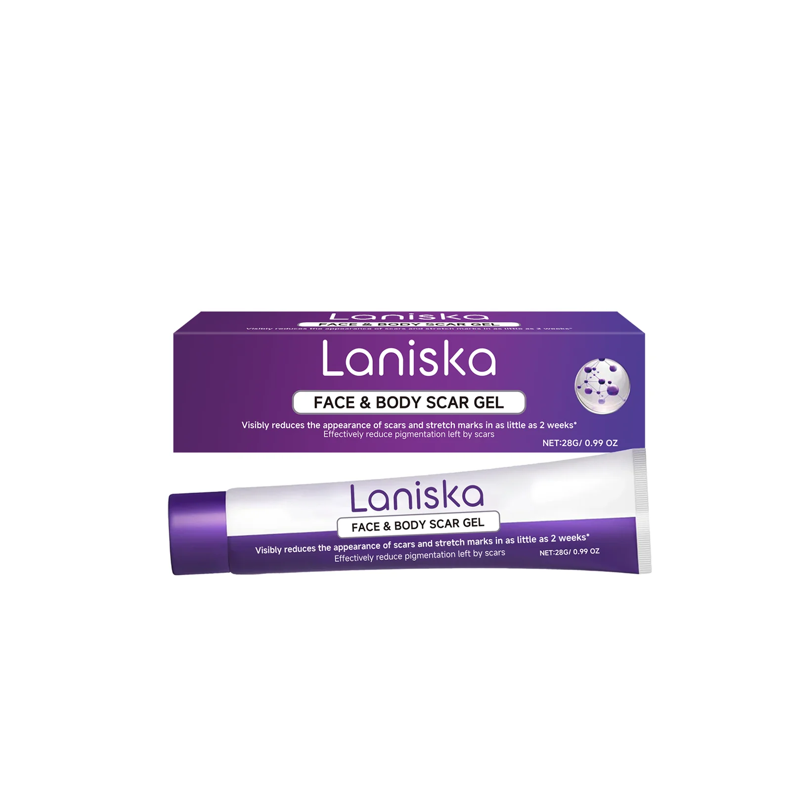 

Laniska крем для облегчения шрамов для тела, ежедневное уход за кожей, гладкая кожа, улучшение кожи, нежный комфорт, 3 шт.