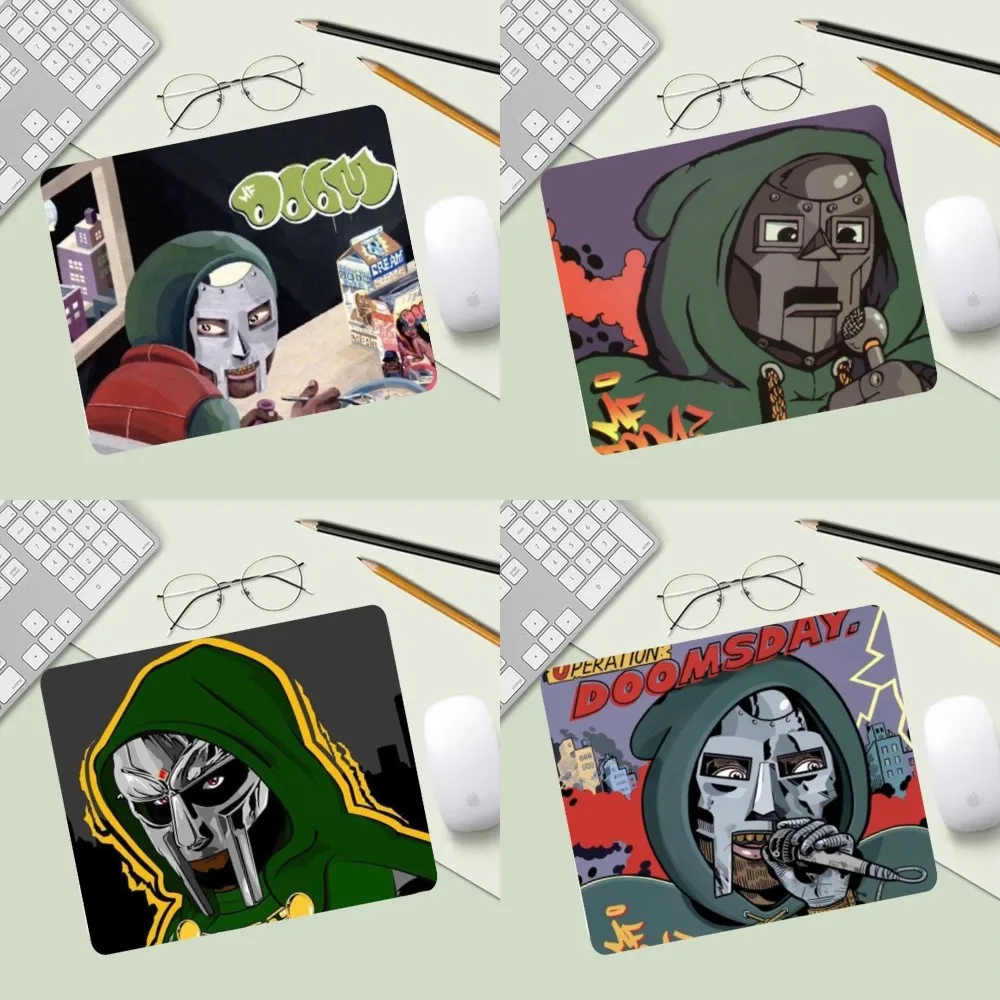 MF DOOM Rapper Mousepad Computer Desk Mat Table Keyboard Pad Laptop Cushion Non-slip Deskpad