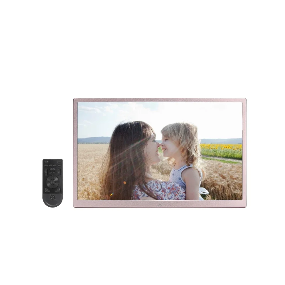 

Лучшая HD цифровая фоторамка из алюминия, 17 дюймов, LED, 16:9, разрешение 1440*900, 17-дюймовые цифровые фоторамки