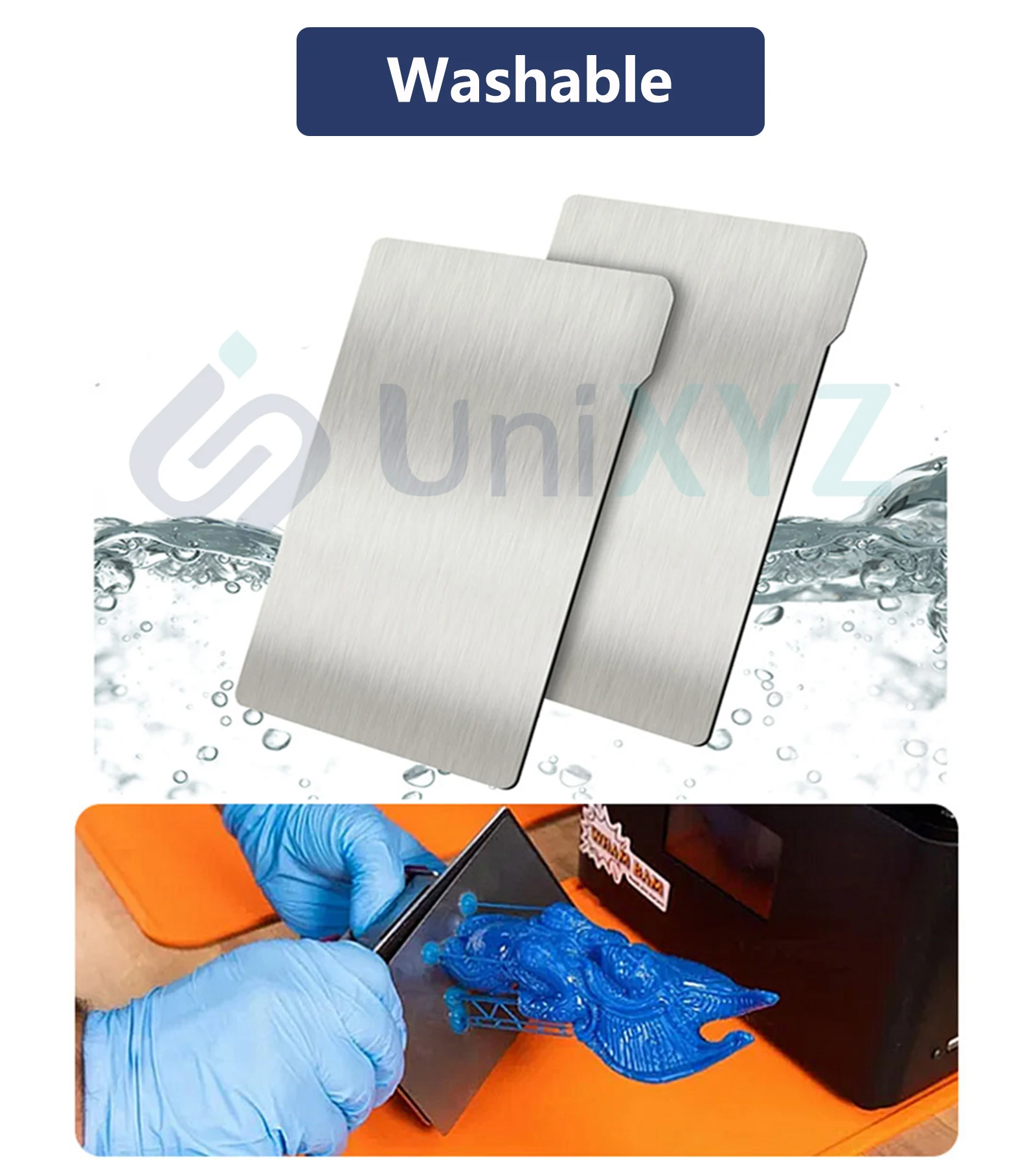 Flexible Bauplatte aus Federstahl für Anycubic Photon M7 Pro M5 M5S M3 Plus Max Mono 4 Ultra X SE 4K 6K 6KS X2 – Detail 4