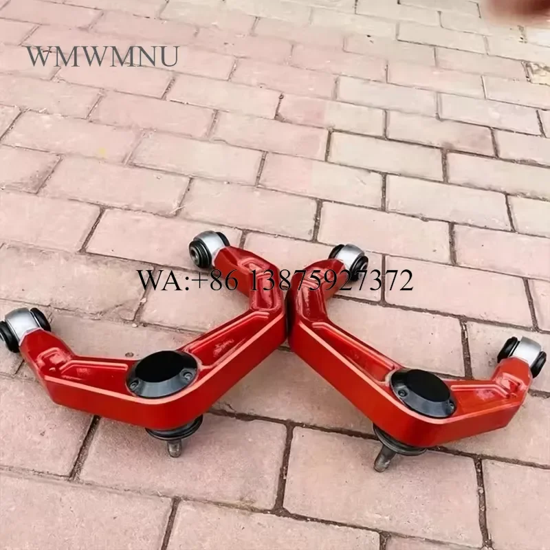 Wmwmnu for Ranger Adjustable Upper UCA Pair Aluminum Magnesium Alloy Steel Ball Joint Bolt On Durable Anti Deform Off Road
