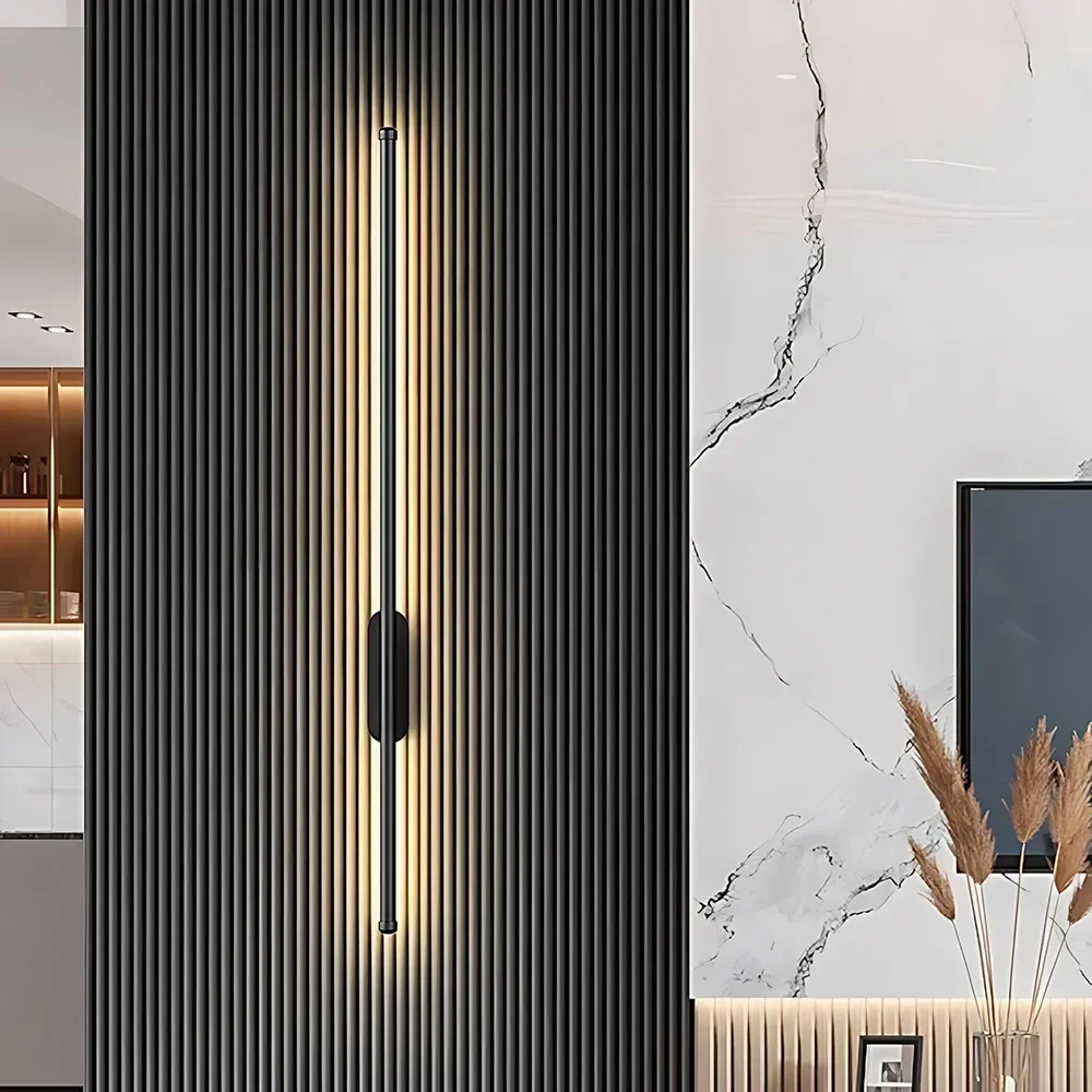 SANDYHA Modern LED Wall Light Simple Design Kitchen Corridor Lighting Fixture Wall Lamp Versatile Black Gold Ceiling Lights for