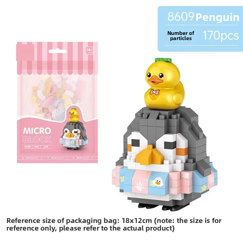 

Panda Mini Building Blocks Animals Blocks Cat Dog Model Puzzle Assembling Bricks DIY Home Decoration Toy for Kids Girl Boy Gifts