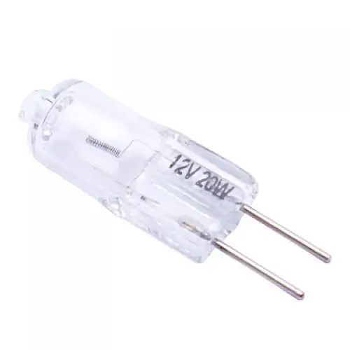 1x G4ฮาโลเจนแบบ Bi-PIN BASE JC แผ่นเรืองแสง12V 20W 350LM ใหม่