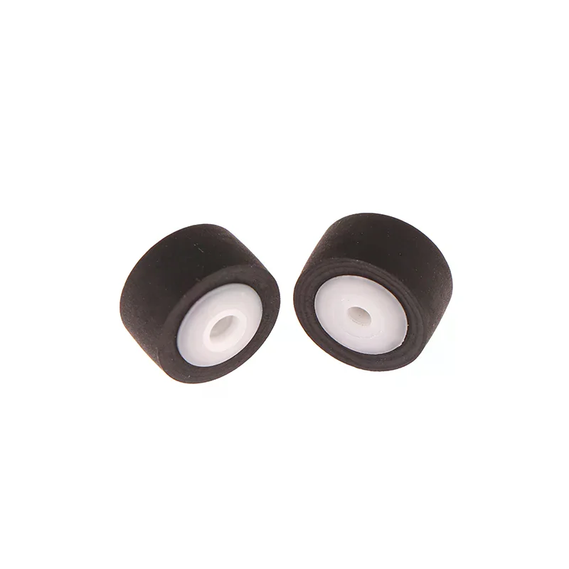 2Pcs 13x8.3x6.5x2MM Car Press Belt Cartridge Audio Radio Tape Recorder Movement Rubber Pinch Roller Stereo Cassette Deck Wheel