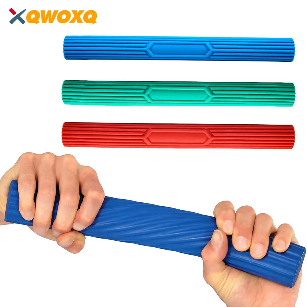 Flexible Resistance Bar, Grip Strength Trainer Resistance Band, Forearm Exerciser Workout, Flexible Bar for Tennis Golfers Elbow