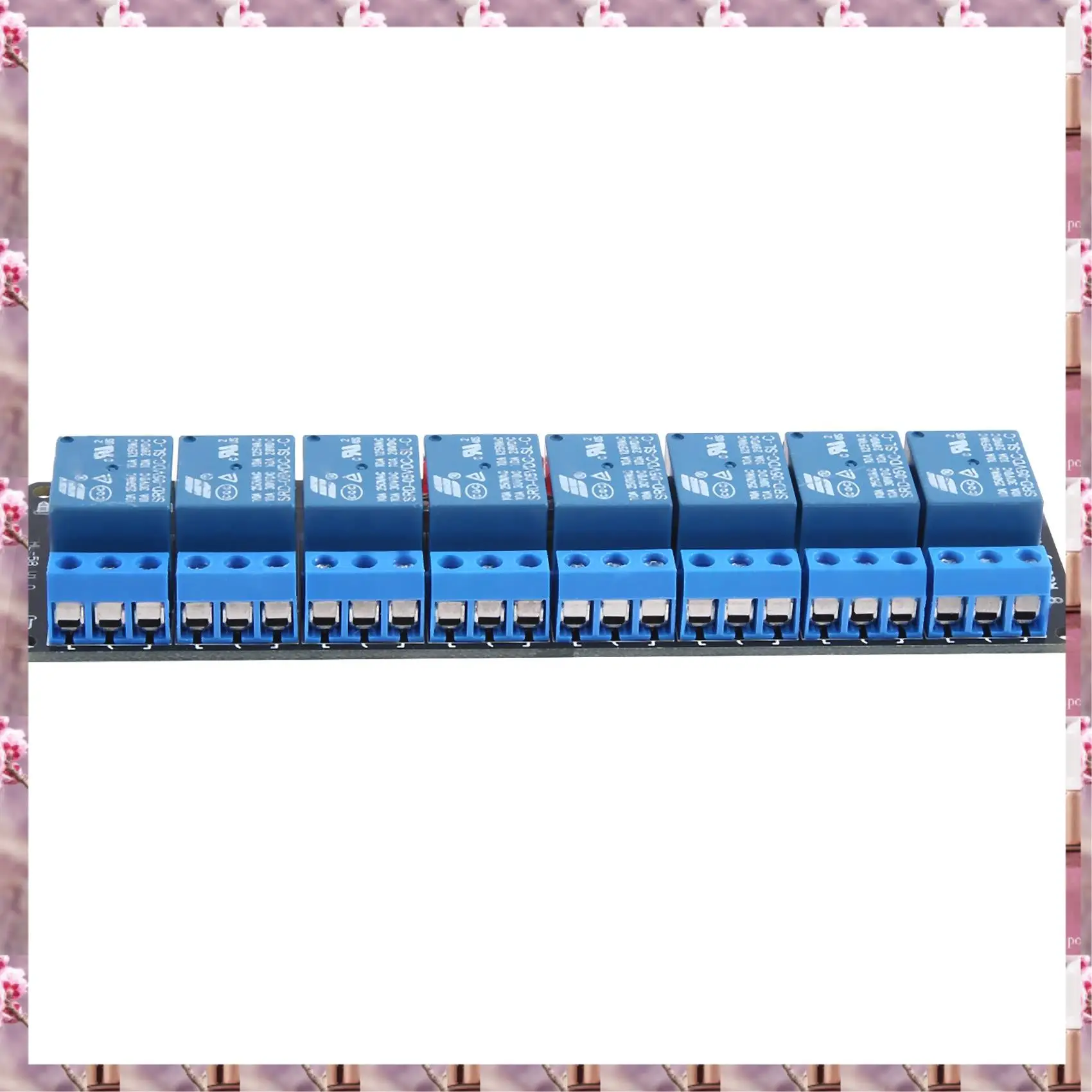 2025 1 Piece 5V Optocoupler Drive Module Eight-Way Relay Control Board Low Level Trigger,1 Piece 5V Optocoupler Drive Module Eig