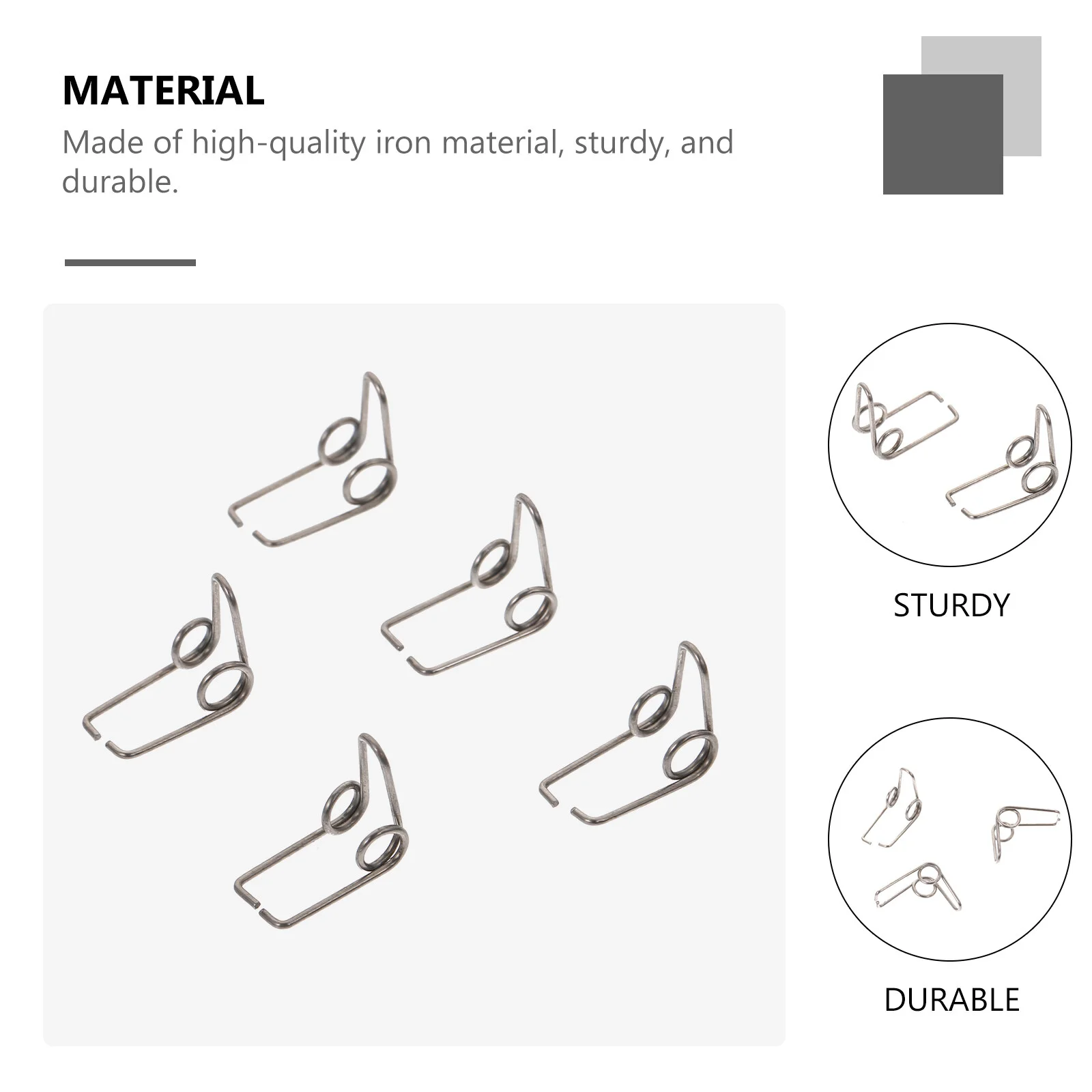 High Quality Trumpet Drain Clique Spring Replacements Durable and Easy to Install Trumpet Draining Springs