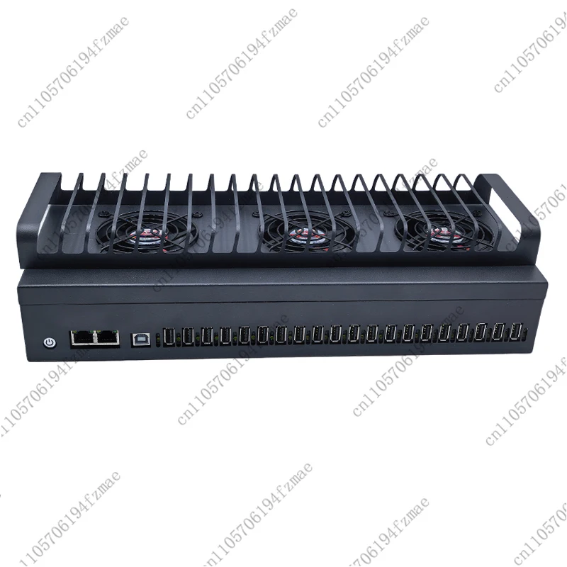 20-Port USB+OTG HUB With 2.0 Charging Transmission Screen Casting Synchronous Operation Power Supply Equipment Chassis Splitter