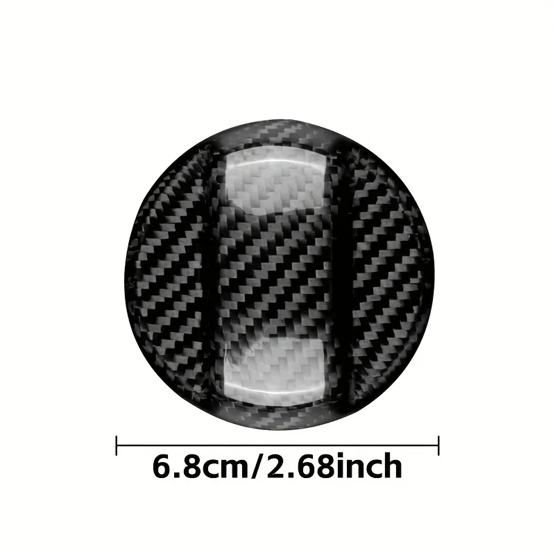 Car Fuel Tank Air Cover Cap Trim Carbon Fiber For Honda Auto Fuel Tank Cap Decoration Exterior Accessories view 6