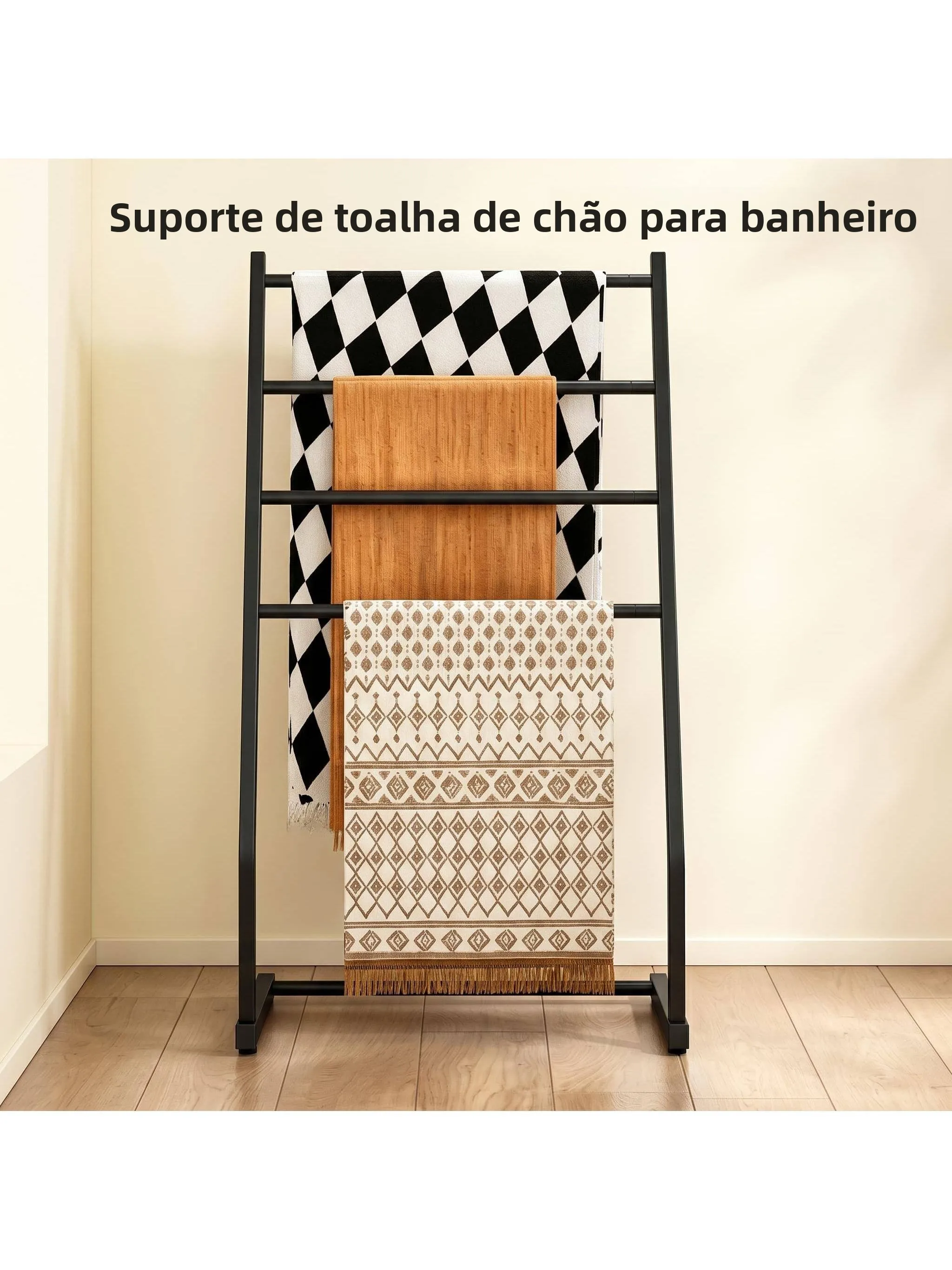 bathroom-floor-mounted-towel-rack-multi-functional-blanket-bath-towel-ladder-type-hanging-rack-toilet-paper-storage-rack
