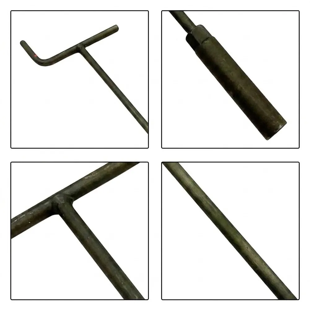 14mm T-Handle Brake Tuning Tool with Extended Reach for Effective Brake Rod Adjustment in Commercial and Personal Use