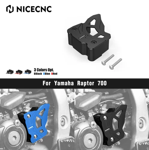 NICECNC para Yamaha YFZ450R caja de piñón de motor guardar ATV YFZ450R SE 2009-2025 18P-17466-00-00 YFZ450X aluminio y poliuretano