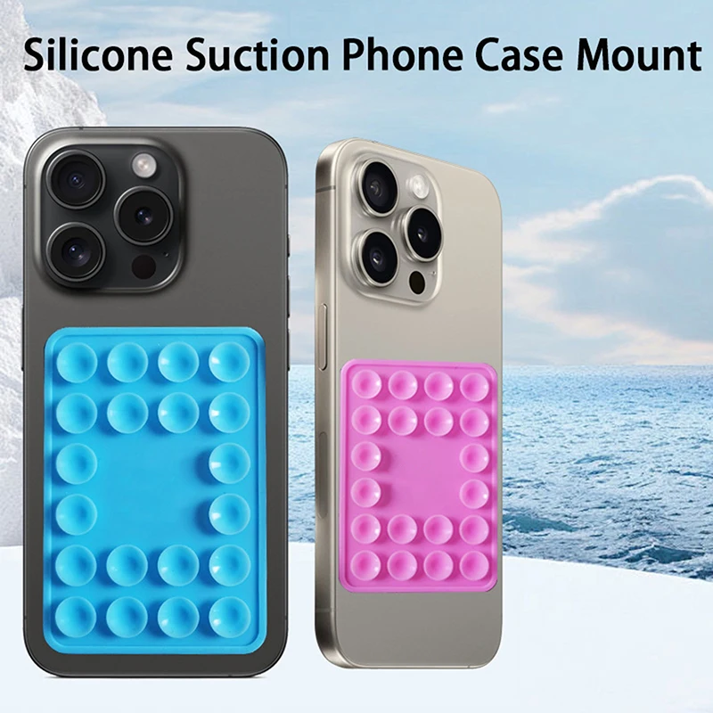 Silicone Suction Pad For Mobile Phone Fixture Suction Cup Backed Adhesive Silicone Rubber Sucker Pad For Fixed Pad