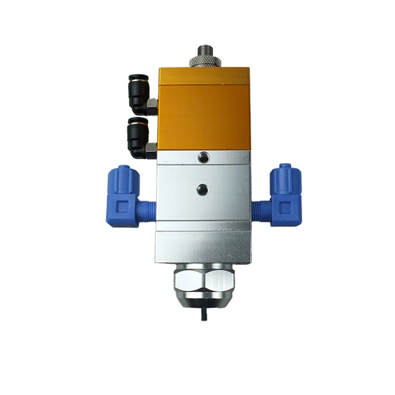 المزدوج السائل الاستغناء هوائي الغراء صمام آلة اسطوانة واحدة شفط الغراء الخلفي حجم كبير غرامة ضبط كابا bility