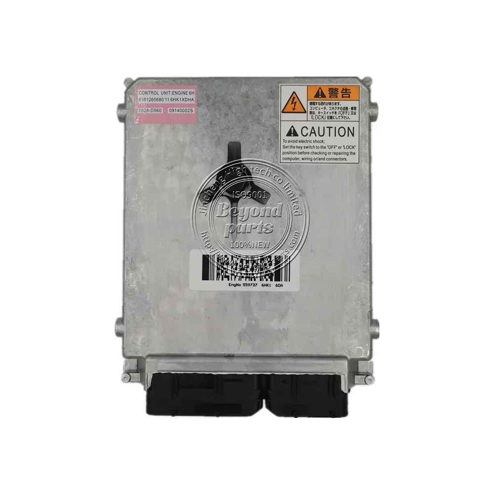 

Excavator JS210 JS200LC 4HK1 Engine ECU Controller CPU Computer 8981260560